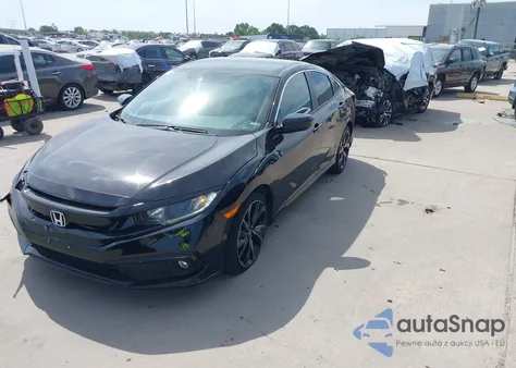 2021 Honda Civic Sport from USA, damaged, VIN 2HGFC2F85MH505707